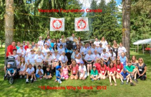 Vasculitis Foundation Canada Walk 2012